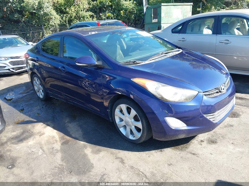 2012 HYUNDAI ELANTRA auction photo 1