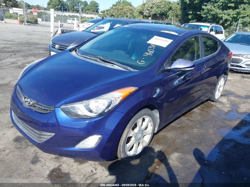 2012 HYUNDAI ELANTRA auction photo 2