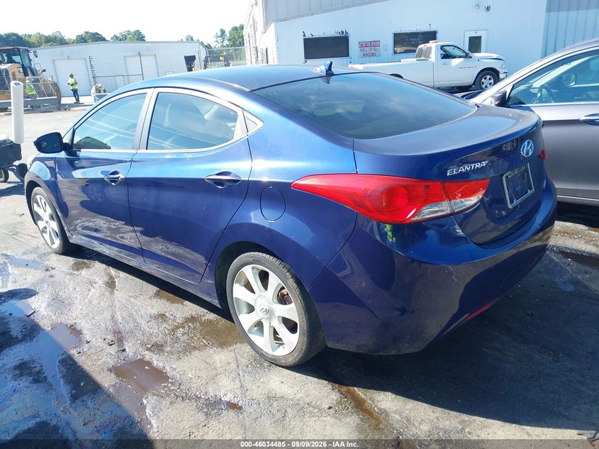 2012 HYUNDAI ELANTRA auction photo 3