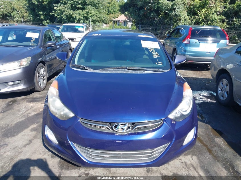 2012 HYUNDAI ELANTRA auction photo 6