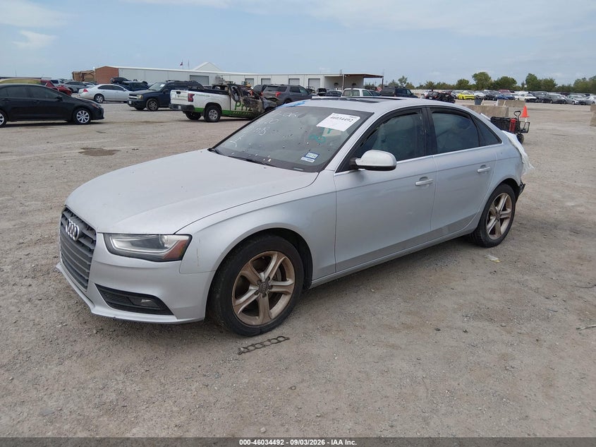 2013 AUDI A4 auction photo 2