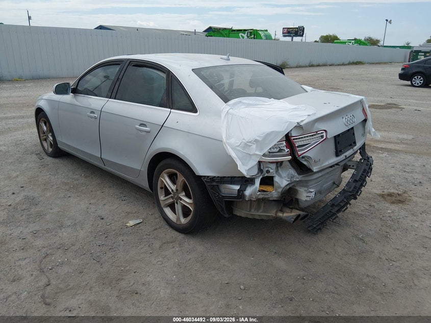 2013 AUDI A4 auction photo 3