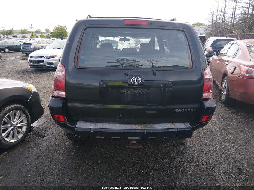 TOYOTA 4RUNNER 2005 VIN JTEBU14R550072889