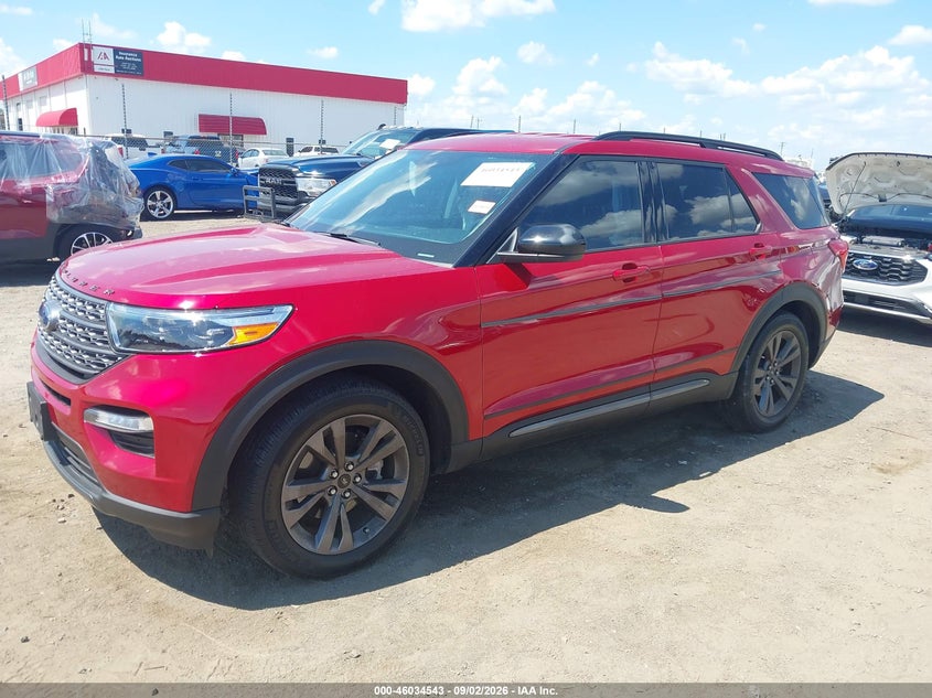 Vin: 1fmsk7dh7pgb87357, lot: 46533962, ford explorer xlt 20232