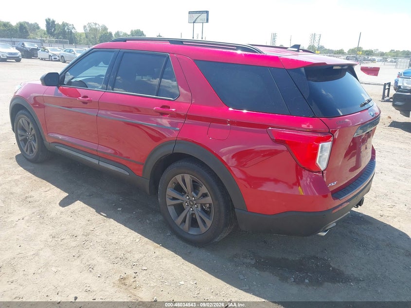 Vin: 1fmsk7dh7pgb87357, lot: 46533962, ford explorer xlt 20233