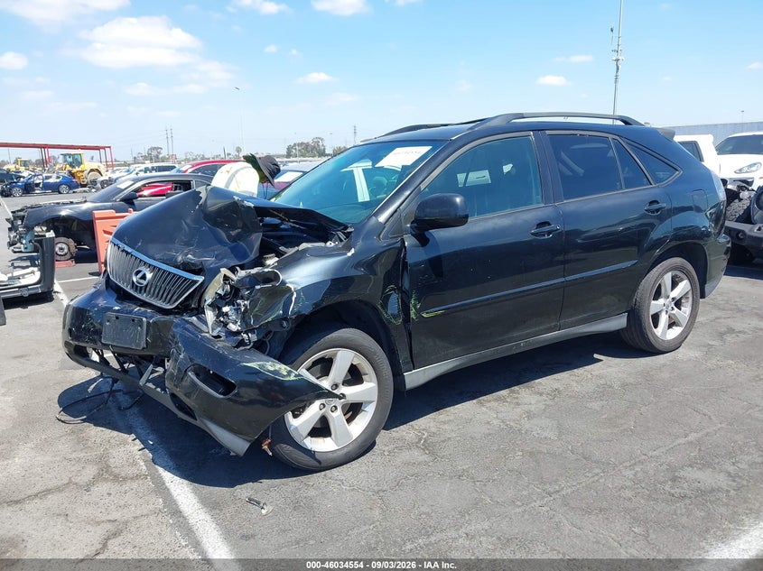 2007 Lexus RX, Front End, IAAI, VIN JTJGK31U070008568 — photo 2