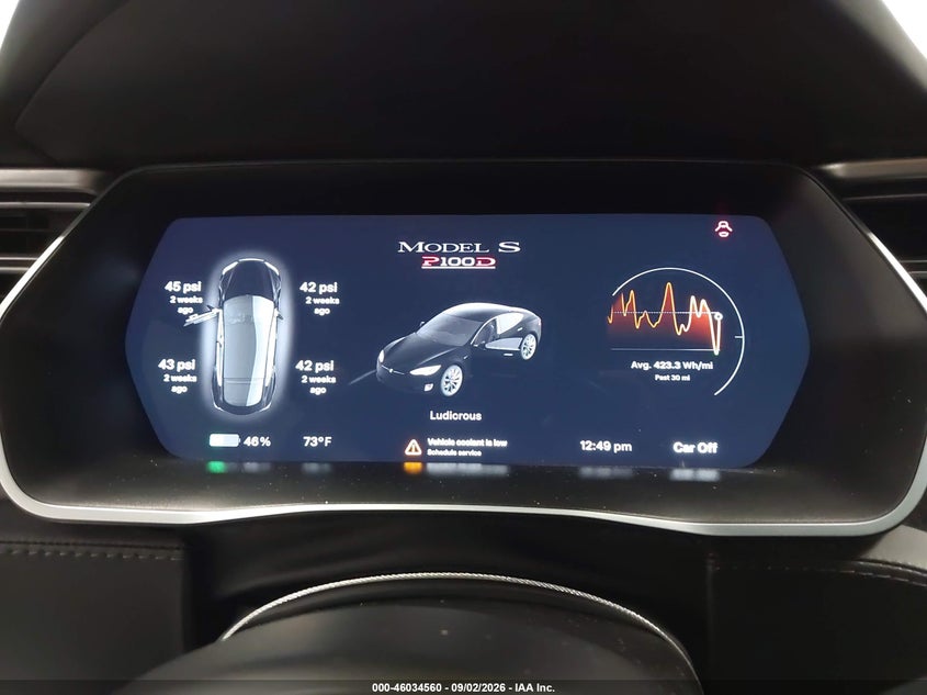 TESLA MODEL S 2018 VIN 5YJSA1E47JF247025