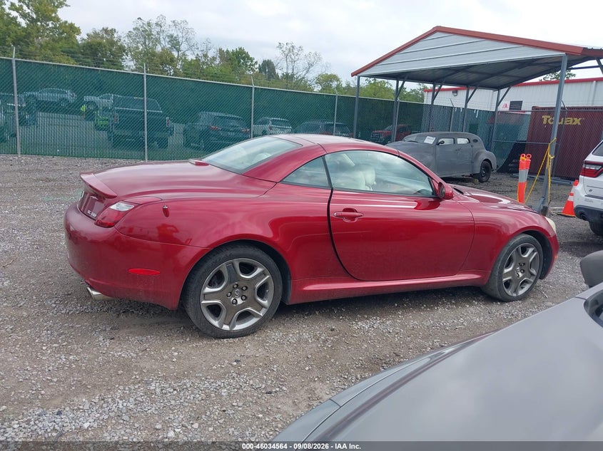 LEXUS SC 430 2007 VIN JTHFN45Y379010642