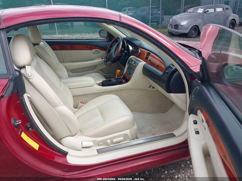 LEXUS SC 430 2007 VIN JTHFN45Y379010642