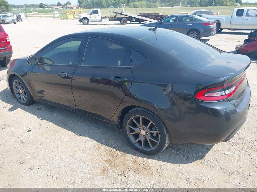 Vin: 1c3cdfba5dd142406, lot: 46534007, dodge dart rallye 20133