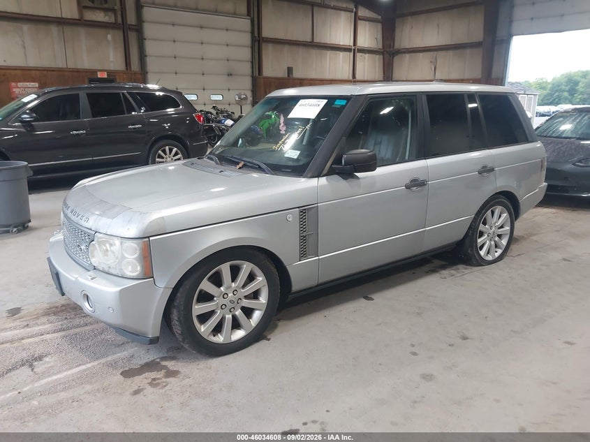 2008 LAND ROVER RANGE ROVER auction photo 2