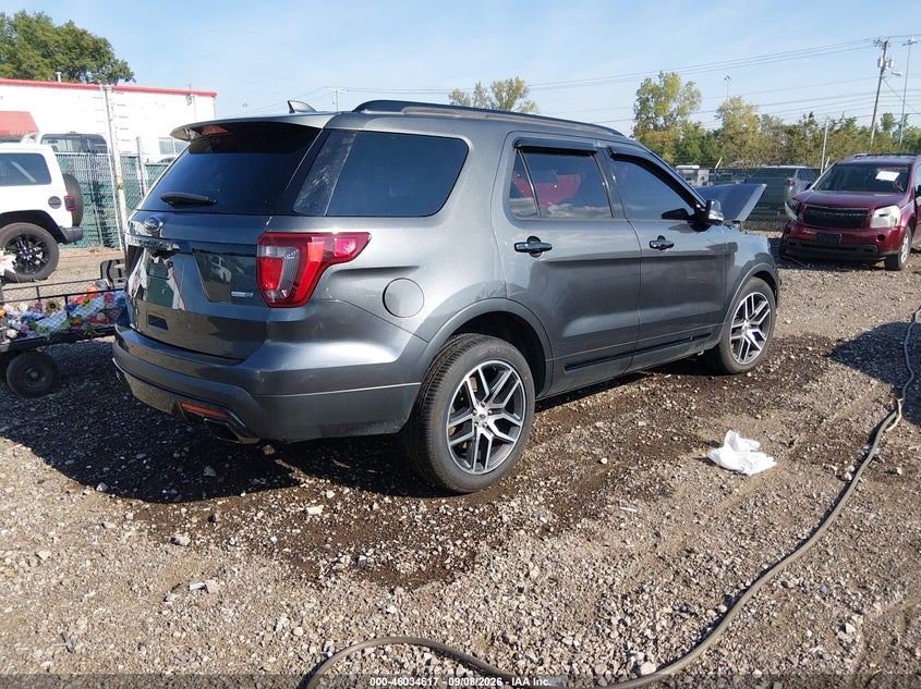 Vin: 1fm5k8gt0hge28146, lot: 46534036, ford explorer sport 20174