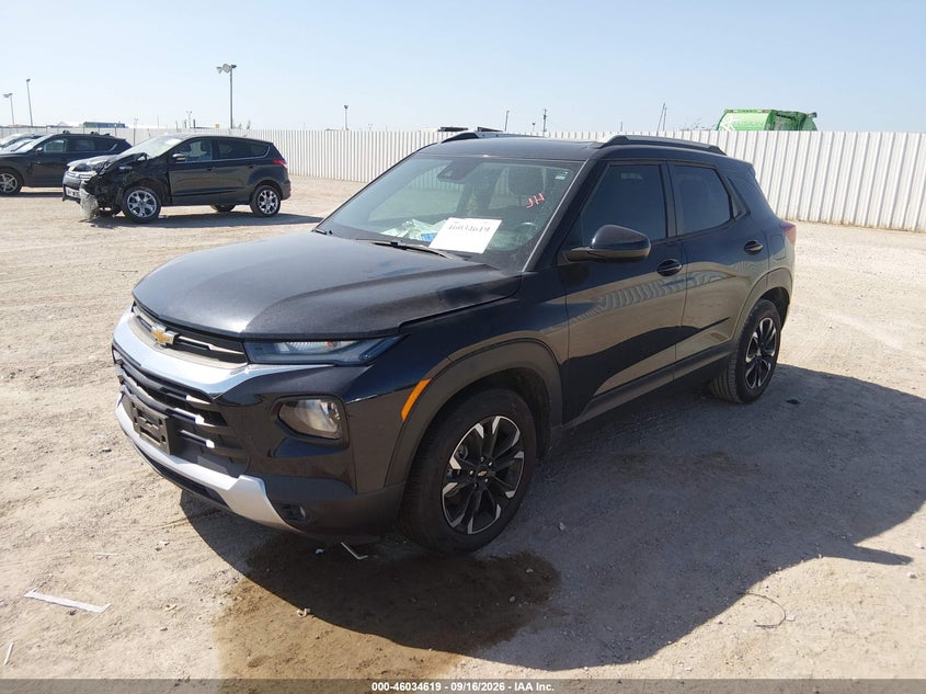 Vin: kl79mpsl5mb049262, lot: 46534038, chevrolet trailblazer fwd lt 20212