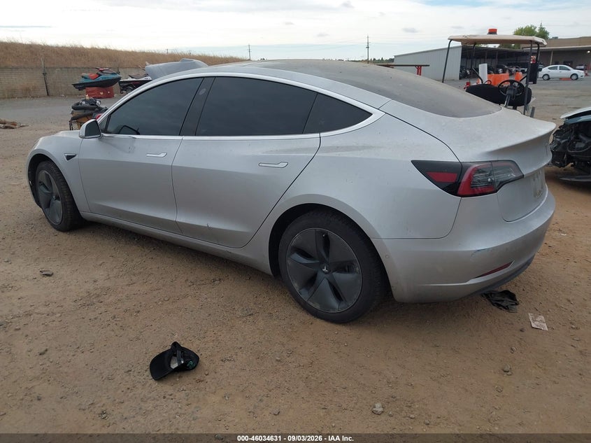 Vin: 5yj3e1ea5jf060705, lot: 46534050, tesla model 3 long range/mid range 20183