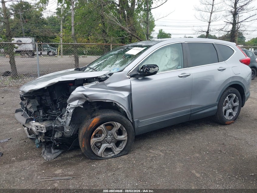 Vin: 2hkrw2h51jh683087, lot: 46534065, honda cr-v ex 20182