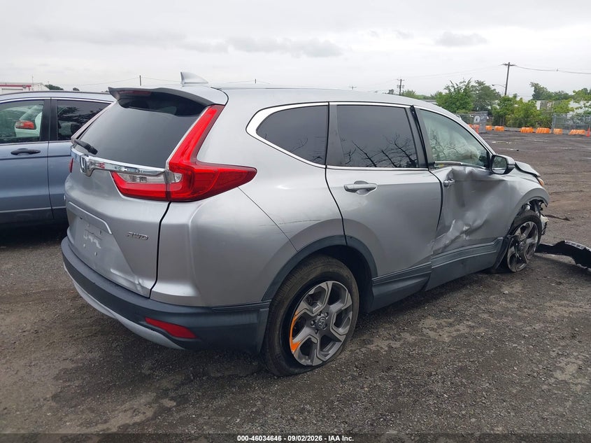 Vin: 2hkrw2h51jh683087, lot: 46534065, honda cr-v ex 20184
