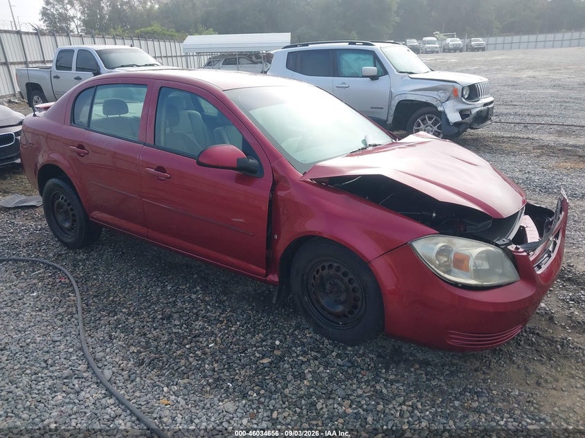 CHEVROLET COBALT 2008 VIN 1G1AL58F087291919