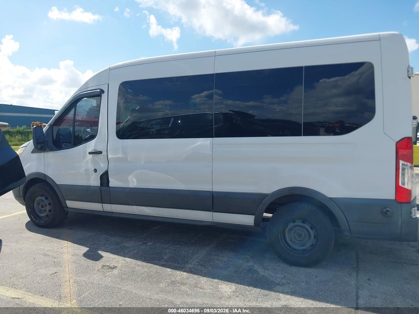 2016 FORD TRANSIT WAGON 3.7L V-6 DOHC, VVT, REGULAR , 270HP