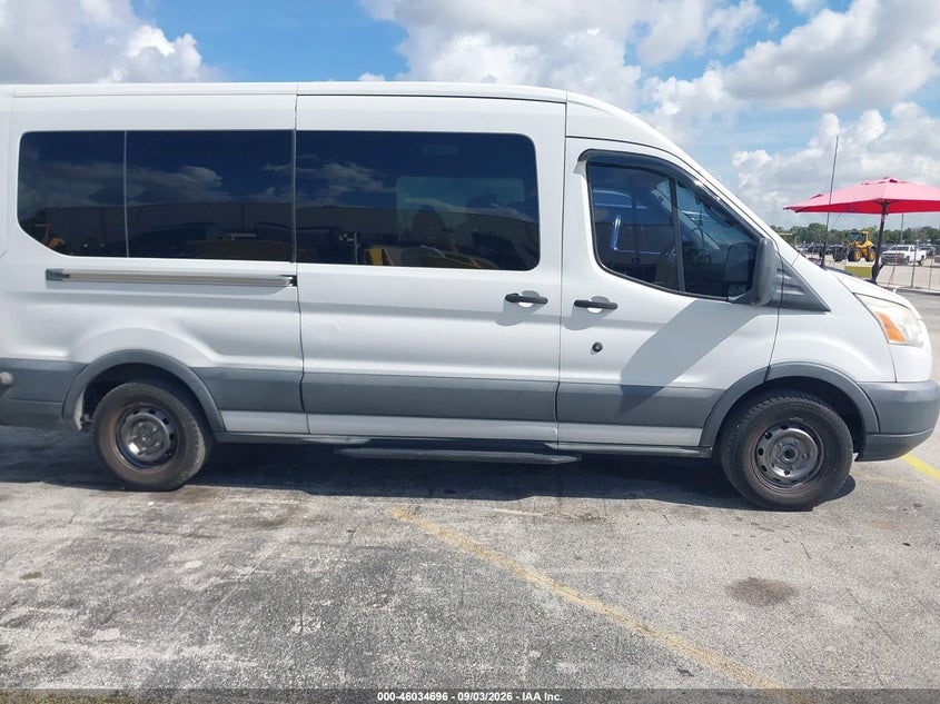 2016 FORD TRANSIT WAGON 3.7L V-6 DOHC, VVT, REGULAR , 270HP