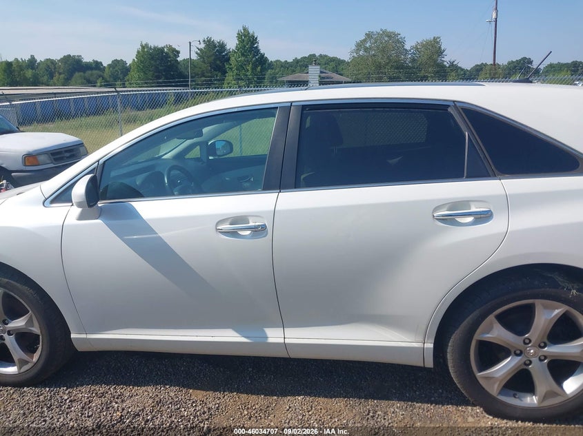 2012 TOYOTA VENZA SPORT UTILITY VEHICLE 3.5L V-6 DOHC, VVT, REGULAR , 268HP