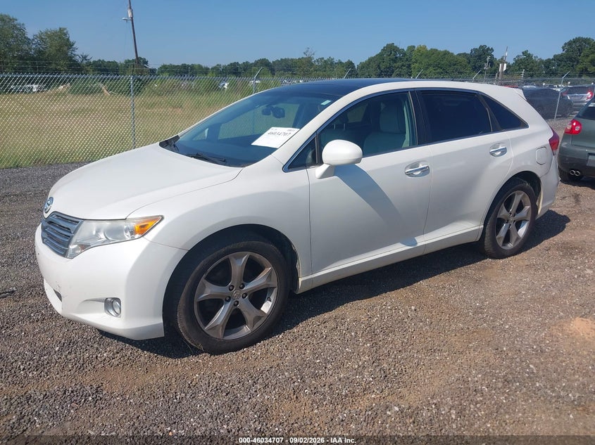 2012 TOYOTA VENZA SPORT UTILITY VEHICLE 3.5L V-6 DOHC, VVT, REGULAR , 268HP
