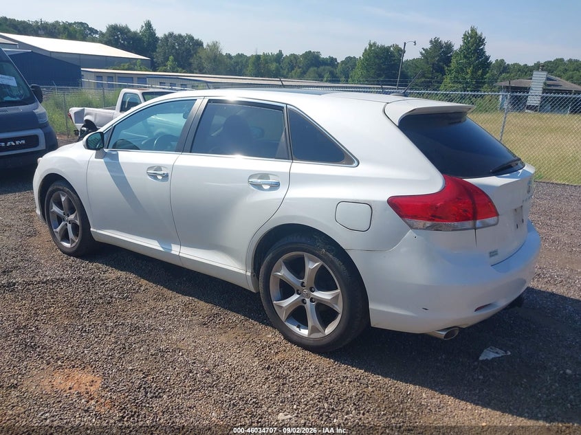 2012 TOYOTA VENZA SPORT UTILITY VEHICLE 3.5L V-6 DOHC, VVT, REGULAR , 268HP