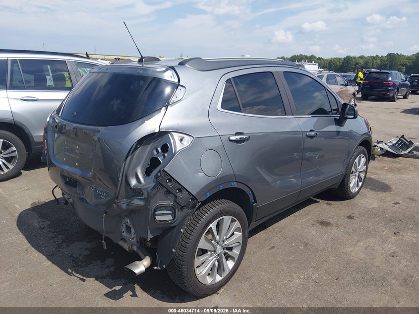 Vin: kl4cjesb0lb047683, lot: 46534133, buick encore awd preferred 20204