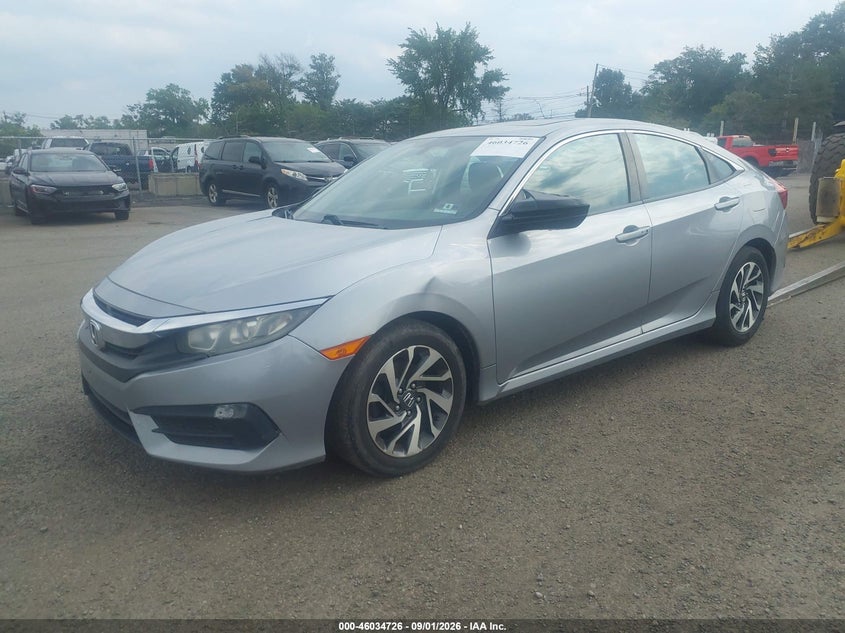 2016 HONDA CIVIC SEDAN 2.0L I-4 DOHC, VVT, REGULAR , 158HP