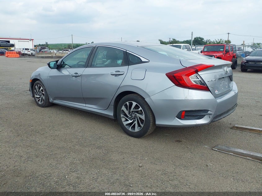 2016 HONDA CIVIC SEDAN 2.0L I-4 DOHC, VVT, REGULAR , 158HP