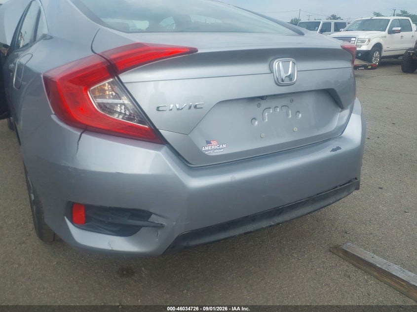 2016 HONDA CIVIC SEDAN 2.0L I-4 DOHC, VVT, REGULAR , 158HP
