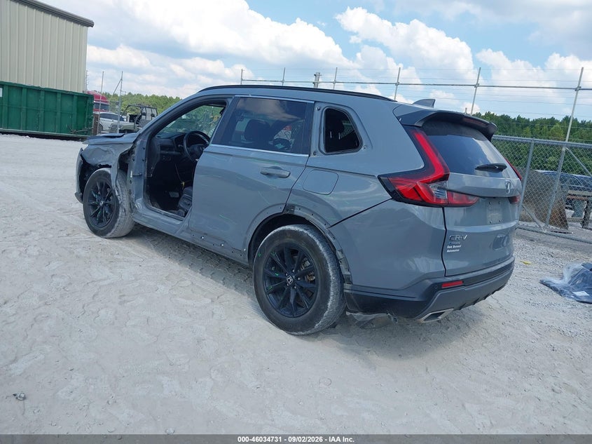 Vin: 7fars5h85se017555, lot: 46534150, honda cr-v hybrid sport-l 20253