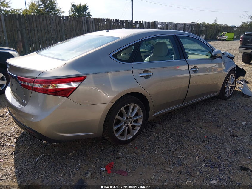 TOYOTA AVALON 2013 VIN 4T1BK1EB5DU037154