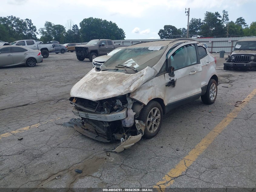 Vin: maj3p1te3jc199606, lot: 46534170, ford ecosport se 20182