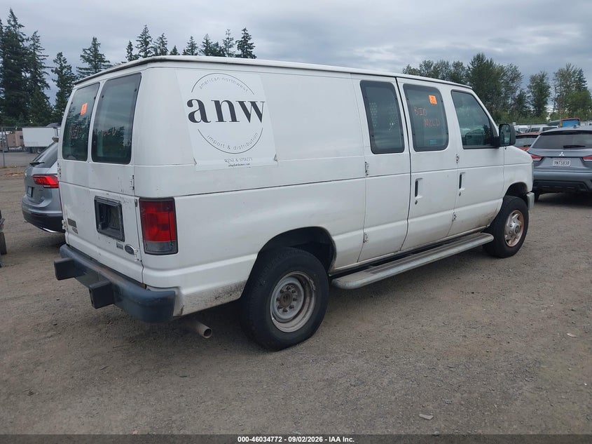 FORD E-250 2012 VIN 1FTNE2EWXCDA51020