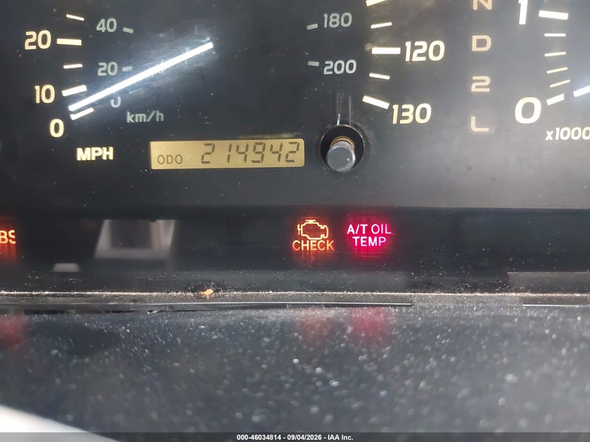 LEXUS LX 470 2001 VIN JTJHT00W813505067