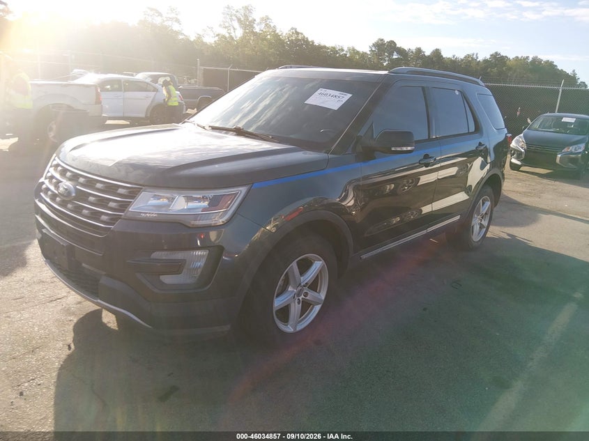Vin: 1fm5k8d82ggd08606, lot: 46534276, ford explorer xlt 20162