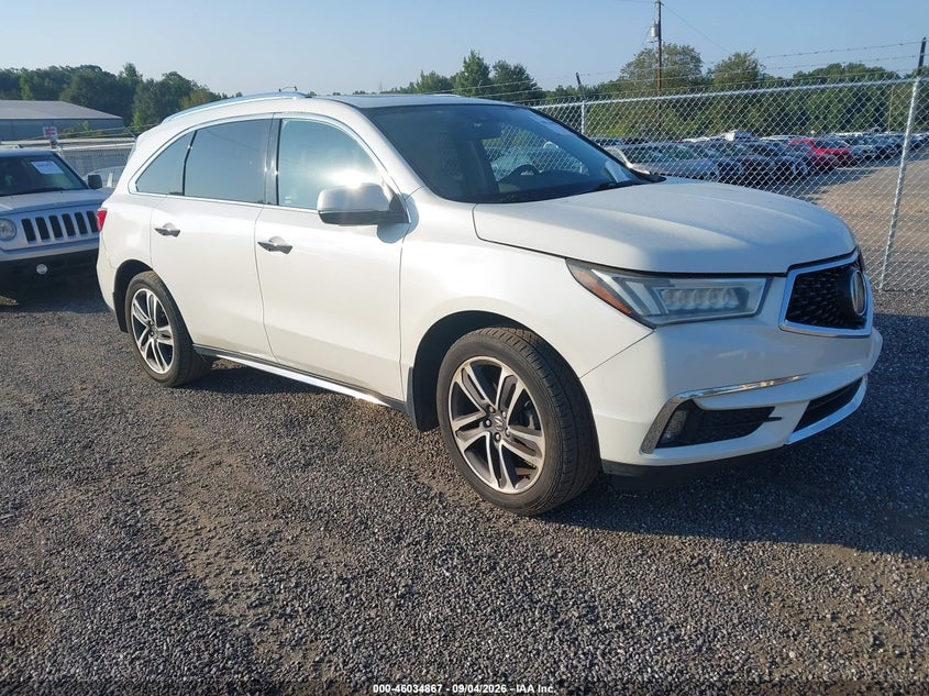 Vin: 5fryd3h84hb004745, lot: 46534286, acura mdx advance package 2017 img_1