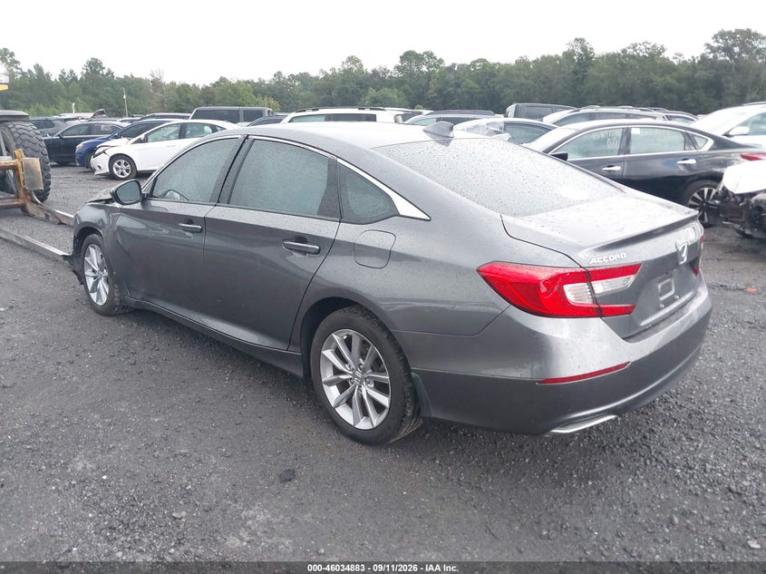 Vin: 1hgcv1f18ma030434, lot: 46534302, honda accord lx 20213
