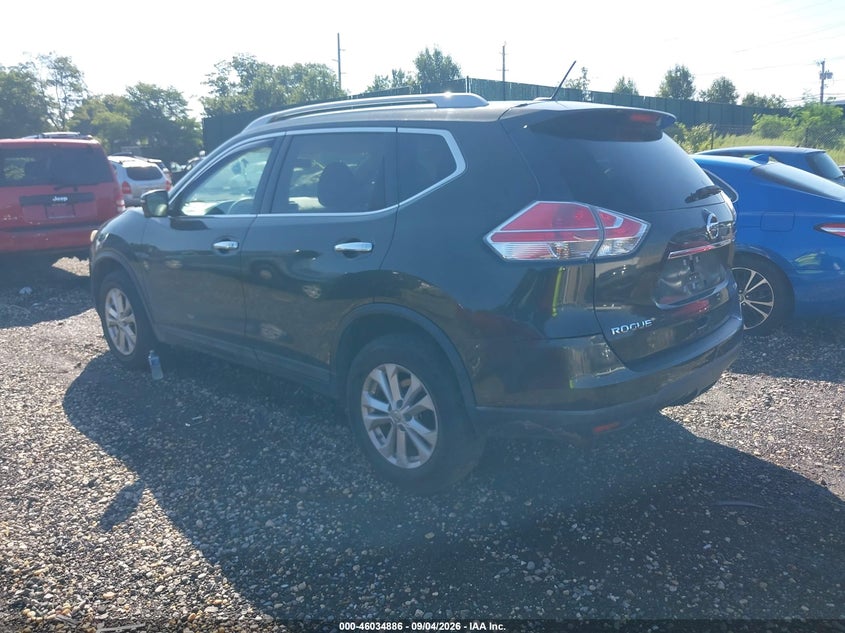 2015 NISSAN ROGUE auction photo 3