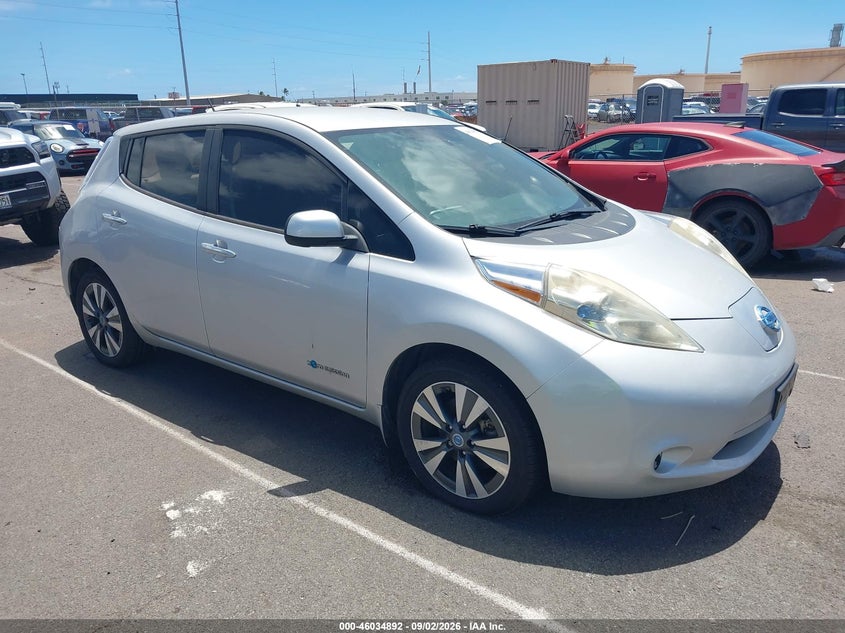 2014 NISSAN LEAF auction photo 1