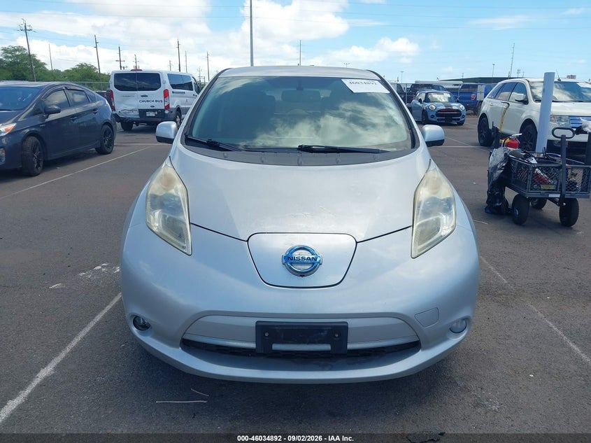 2014 NISSAN LEAF auction photo 6