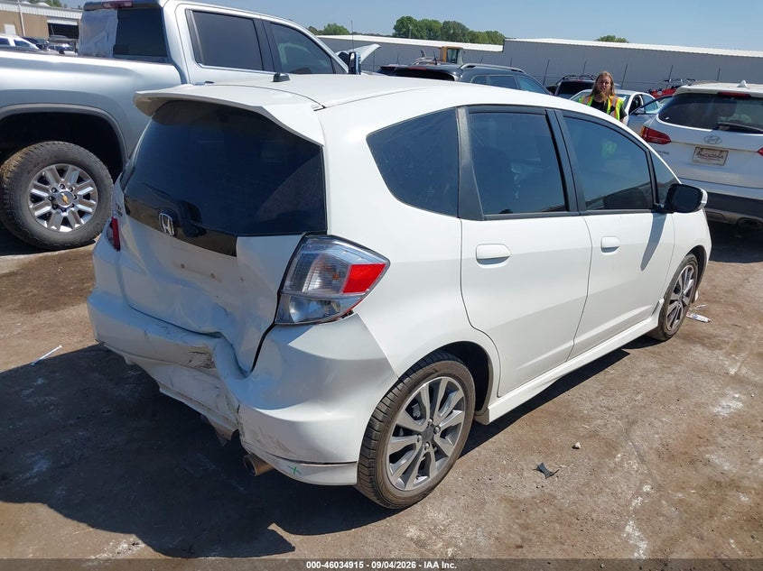 Vin: jhmge8h59cc041808, lot: 46534334, honda fit sport 20124