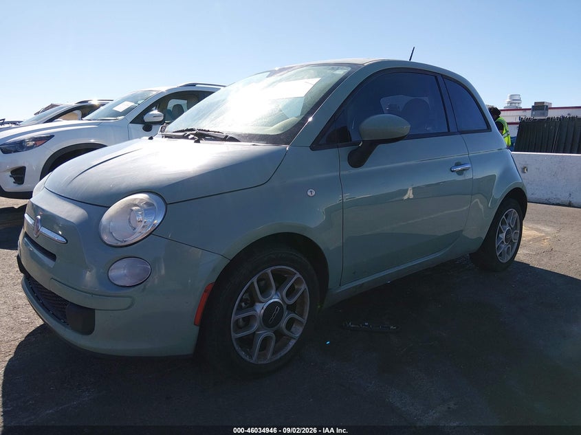 FIAT 500 2015 VIN 3C3CFFAR0FT508058