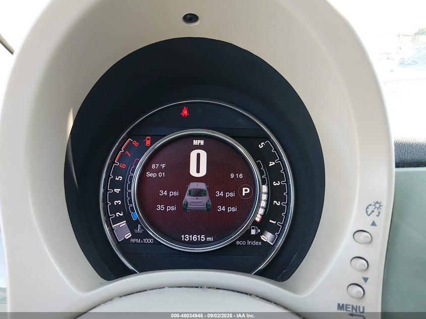 FIAT 500 2015 VIN 3C3CFFAR0FT508058