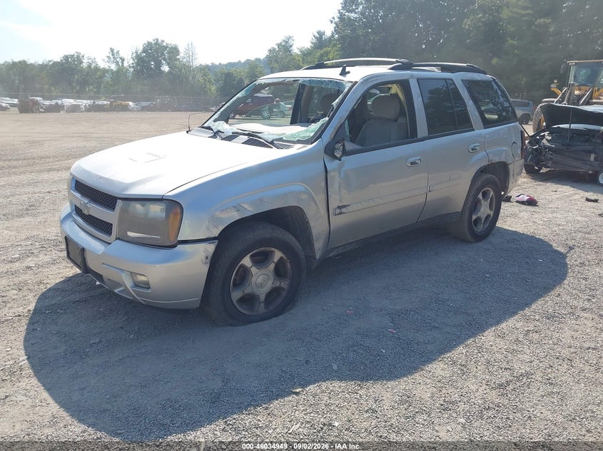 CHEVROLET TRAILBLAZER 2008 VIN 1GNDT13S782243789