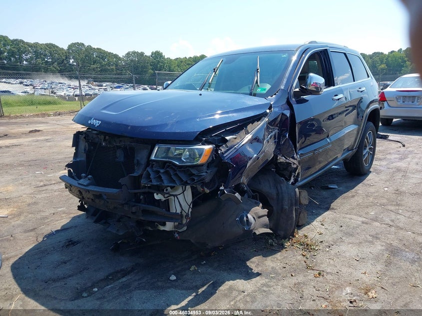 Vin: 1c4rjfbg3hc849826, lot: 46534372, jeep grand cherokee limited 4x4 20172