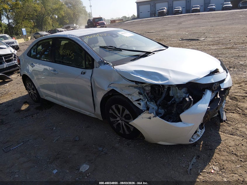 Vin: jtdeamde1n3001132, lot: 46534374, toyota corolla hybrid le 2022 img_1