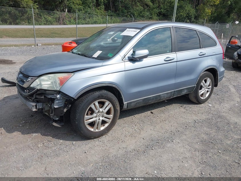 Vin: 5j6re3h79al027803, lot: 46534399, honda cr-v ex-l 20102