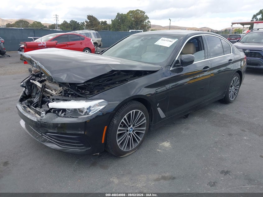 Vin: wbaja9c5xkb393409, lot: 46534405, bmw 530e iperformance 20192