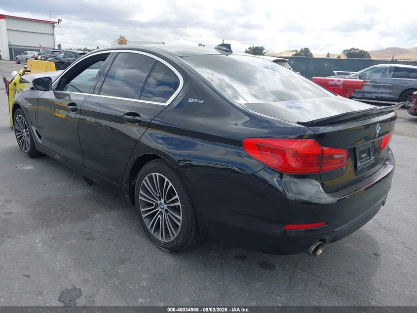 Vin: wbaja9c5xkb393409, lot: 46534405, bmw 530e iperformance 20193